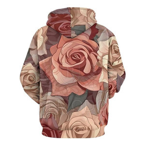 Sudaderas con Capucha Sublimadas para Mujer, Servicio OEM, Ropa Urbana de Invierno, Poliéster/Algodón, Precio al por Mayor, Más Vendidas - Product Image 3
