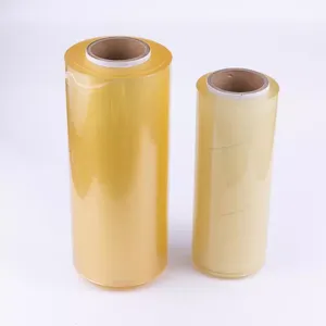 Film étirable en PVC, film plastique transparent, film d'emballage, rouleau avec coupe-film pour l'emballage alimentaire - Product Image 2