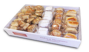 Venta caliente Snack hecho a mano figuras de mazapán almendra ingredientes principales surtido caja de regalo de azúcar 1500g para supermercados - Product Image 2