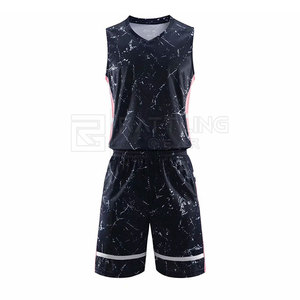 Uniforme de basket-ball dernier modèle sur mesure uniforme de basket-ball pour hommes vêtements de sport sans manches - Product Image 2