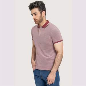 T-shirt de golf à manches courtes anti-rétrécissement décontracté en polyester et coton pour hommes, chemise personnalisée délavée, polo décontracté de haute qualité, vente en gros - Product Image 3