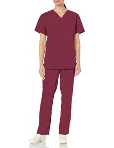 Uniformes de enfermera personalizados con logotipo OEM y cuello en V, trajes médicos informales para mujer, conjuntos de uniformes de hospital, pantalones superiores, uniformes médicos - Product Image 6