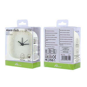 Modern Home New Simple Style Silicone Drop-Resistant Shockproof Alarm <b>Clock</b> Children's <b>Bedroom</b> Dining Table <b>Clock</b> in 2 Colors - Product Image 2