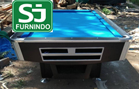 Offre Spéciale – Tables de billard et de snooker professionnelles en ardoise de qualité tournoi, 100 % originales, fabriquées en Indonésie, en bois, 9 pieds et 7 pieds, pour la maison