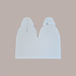 10 Uds. Caja de regalo de cartón blanco para 1kg Panettone suministros de vacaciones de Navidad con gráficos de efecto de cuero 200x200H180mm - Product Image 2