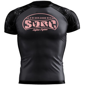 Custom Made Qualité Custom Made Rush Guard Hommes Haute Qualité Personnalisé Rash Guard 2025 Dernier Style Oem Logo Pour Hommes Rush Gurads - Product Image 2