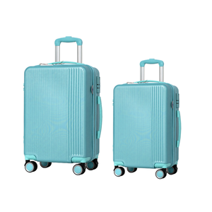 Bolsas de viaje Abs 523 Equipaje Maleta de equipaje de calidad suave y resistente Ruedas dobles silenciosas Maleta de mano Colgado Phat Mayorista - Product Image 1