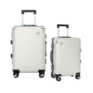 Maleta de tiempo de entrega corto, equipaje con marco de aluminio 6005, carro de 4 ruedas, embalaje personalizado, Maleta de aluminio, equipaje 100% PC - Product Image 1