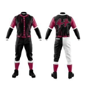 Venta al por mayor de ropa deportiva personalizada para hombre, uniforme de béisbol de secado rápido transpirable, nuevo diseño, camiseta de béisbol de softball sublimada personalizada - Product Image 4