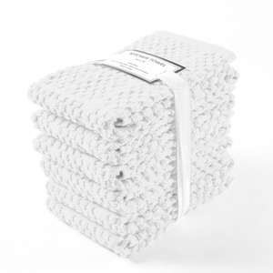 Design personnalisé serviettes de cuisine éponge 6 pièces 100% séchage rapide super doux et absorbant serviettes de vaisselle en coton serviettes de bar pour la cuisine - Product Image 1