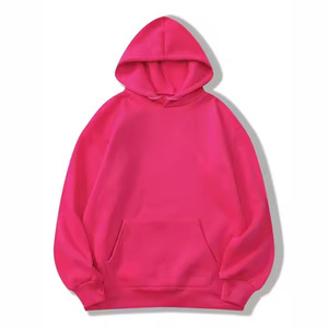 Sweat à capuche surdimensionné pour femmes, pull à manches longues en coton polaire, sweat à capuche streetwear grande taille, approvisionnement d'usine OEM - Product Image 1