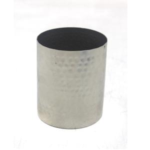 Soporte votivo de hierro plateado decorativo, tarro de vela transparente de nuevo diseño para sala de estar y decoración navideña hecha a mano - Product Image 1