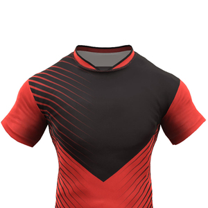 Uniforme de Rugby deportivo de secado rápido transpirable personalizado de poliéster 100% en Color sólido Ropa deportiva de la mejor calidad Conjunto de camiseta de Rugby - Product Image 6