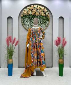 Modeste Glamour Robe musulmane pour femme inspiration Dubaï Abaya Casual Chic Coton et mousseline Infusant l'élégance dans votre garde-robe - Product Image 6