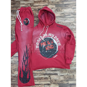 ชุดวอร์มใส่วิ่งของผู้ชายชุดลำลองแขนยาว2ชิ้นผ้าฝ้าย100% ขนาดใหญ่พิเศษออกแบบได้เองสำหรับฤดูหนาว - Product Image 1