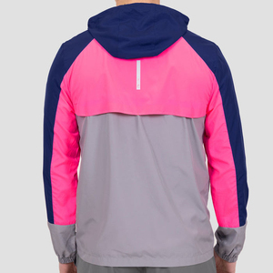 Custom Wholesale Cheap <b>Rain</b> Nylon Softshell Lightweight Windbreaker <b>Jacket</b> For Men windbreaker waterproof set Contrast Color - Product Image 3