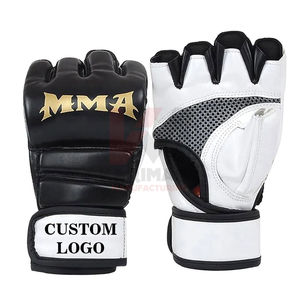 Gants de MMA en cuir les plus vendus, gants d'entraînement durables, Muay Thai, grappling, sac de frappe, travail, arts martiaux, boxe, prix raisonnable - Product Image 1