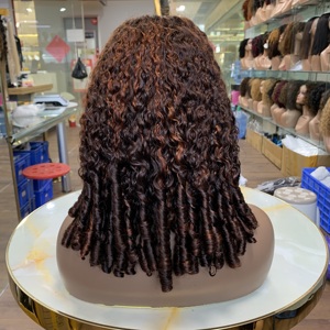 Peluca de Cabello Humano Vietnamita con Encaje Frontal 5x5 de 16 Pulgadas, Rizado Estilo Rosa Birmana, Súper Doble Trama, Cabello Realista, Venta al por Mayor - Product Image 2