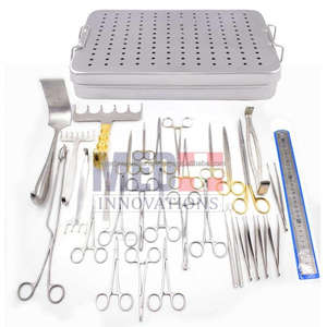 Instrumentos quirúrgicos de acero inoxidable para abdominoplastia para eliminación de grasa abdominal, herramienta de plástico para abdominoplastia de vientre medio - Product Image 3