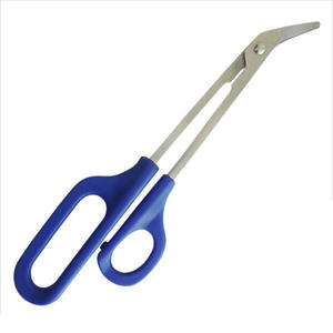 Plastic Handle <b>Nail</b> Cuticle <b>Scissors</b> Stainless Steel Blade Sharp End <b>Nail</b> Cutting <b>Scissors</b> - Product Image 6