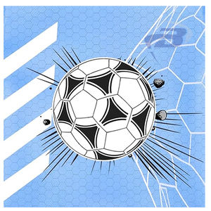 Uniforme de Fútbol Profesional, Conjunto Impreso 100% Poliéster, Azul Cielo y Blanco, Ligero, de Secado Rápido, Transpirable, Geométrico - Product Image 3