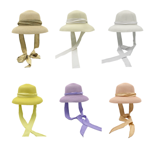 โบว์กระดาษปีกกว้างทันสมัยสำหรับผู้หญิงใช้ในชีวิตประจำวันปักลายสไตล์ยุโรปสำหรับวันหยุดฤดูร้อน - Product Image 6