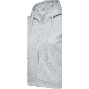 Vestido Sudadera de Invierno Personalizado para Mujer, 100% Algodón Felpa, Ecológico, Transpirable, Resistente al Viento, con Bordado en Relieve en la Parte Delantera, 360g - Product Image 3