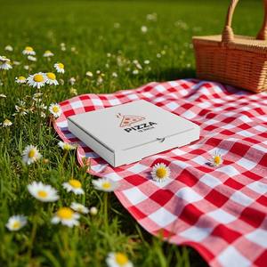 Diseño de caja de pizza creativa Cajas de embalaje impresas personalizadas para restaurantes - Product Image 5