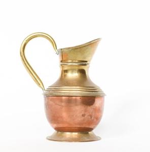 Jarra de Agua de Cobre de Color Antiguo Vintage, Jarra de Metal Grabada a Mano para Vajilla de Lujo, Decoración del Hogar, Utensilios de Cocina, Restaurante - Product Image 1