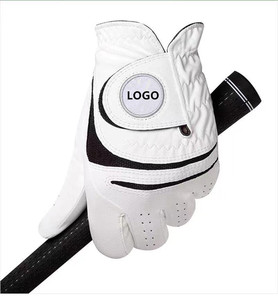 Guante de Golf para mujer Impermeable Antideslizante Piel de oveja OEM Cabretta Sport Guantes de Golf Cuero transpirable y Material de PU para uso manual - Product Image 4