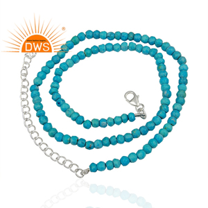 Collar de Cuentas de Turquesa, Fabricantes de Joyería con Piedras Preciosas. - Product Image 3
