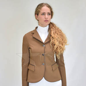 Veste équestre en polyester de coton d'hiver pour femme pour l'équitation montre des culottes et des jodhpurs de logo personnalisé taille adulte - Product Image 1