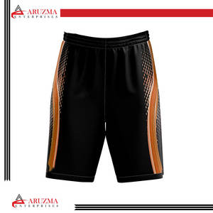 Pantalones cortos de baloncesto de malla elegantes para hombre hechos a medida al por mayor, ropa informal de fitness, pantalones cortos de gimnasio, ropa de baloncesto OEM - Product Image 5