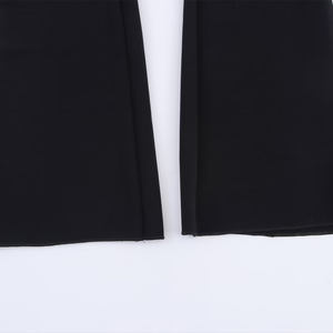 Women 2025 Autumn New Fashion Shaping <b>Elastic</b> Horn Pants Vintage High <b>Waist</b> Female <b>Trousers</b> - Product Image 4