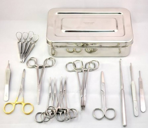KIT Offre Spéciale SPAY, CHIRURGICAL VÉTÉRINAIRE AVEC COUVERCLE <span class=keywords><strong>PANIER</strong></span> <span class=keywords><strong>pour</strong></span> CHATS PETITS CHIENS CE ISO APPROUVÉ - Product Image 2