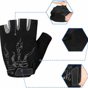 2025 Offre Spéciale demi-doigt Fitness enveloppes rapides cyclisme gants de course prix compétitif respirant Cycle gants de sport - Product Image 2