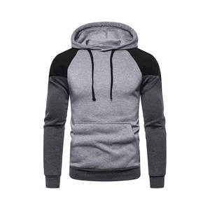 Pull à capuche unisexe 100% coton ras du cou uni hiver sweat à capuche personnalisé en relief 3D imprimé broderie hommes tissu éponge solide - Product Image 5