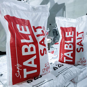 Sal Marina Refinada Iodada en Polvo con 99.8% de Pureza |   Certificado HACCP e ISO 9001 de Grado Alimenticio |   Bolsa de 25 kg para Uso en Mesa de Cocina - Product Image 1