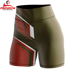 Shorts de yoga pour femmes, shorts élastiques à taille torsadée, shorts de sport, shorts de course, shorts de vélo pour soulever les fesses - Product Image 5