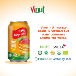  Jugo NFC 330ml, 100% Jugo de Mango de Jugo Real, Producido por una Fábrica en Vietnam (OEM, ODM) - Product Image 4
