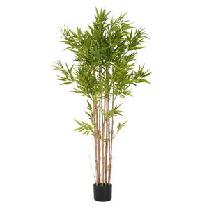 Juego de árboles artificiales de bambú de imitación de 5,8 pies de aspecto intrigante y natural - Product Image 6