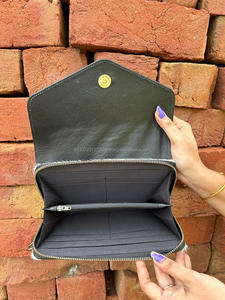 กระเป๋าคลัทช์หนังขนสัตว์ขนาดใหญ่ลายนูนสำหรับผู้หญิงกระเป๋าแบบมีสายสะพายสไตล์ตะวันตกสินค้าใหม่ - Product Image 6