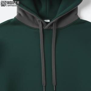 Odm Sweat à capuche en polaire pour hommes, sports d'hiver décontractés, qualité supérieure, logo personnalisé, vente en gros de sweats à capuche épais et brodés pour hommes - Product Image 5