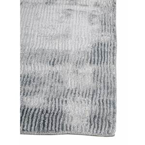 Alfombra de viscosa tejida a mano con diseño abstracto en azul para uso doméstico - Modelo HPV-7007 - Product Image 4