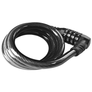 Serrure à câble de vélo BMX Serrure à combinaison en acier à mot de passe réglable à 4 chiffres conçue et intégrée à Taiwan Caractéristique de sécurité - Product Image 5