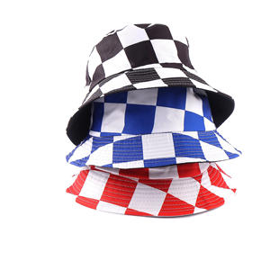 Chapeau seau double face à impression par sublimation personnalisée d'été 2024 - Product Image 2