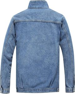 Venta al por mayor de chaqueta de mezclilla para hombre con estilo cálido de invierno abrigo de mezclilla personalizable al por mayor de chaquetas y abrigos de mezclilla para hombre - Product Image 2