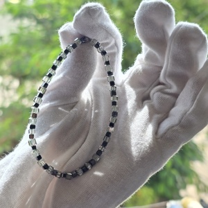 ลูกปัดเพชรมอยส์ซอไนต์ทรงสี่เหลี่ยมใช้สำหรับทำเครื่องประดับสร้อยคอเพชร - Product Image 2