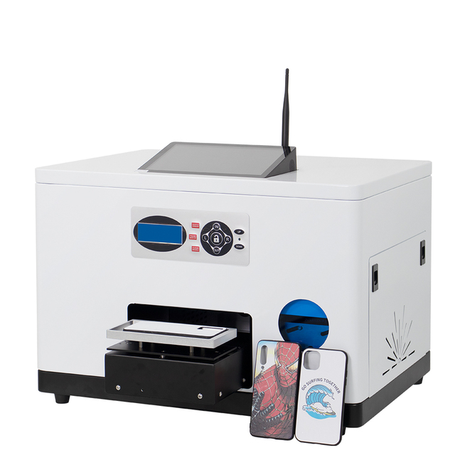 Easy to Operate Phone Case Printer Support QR Code Scanning AI Drawing Function for 3C Shop
