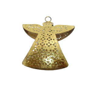 Design élégant fer métal suspendu fée mur décoratif couleur blanche pour la maison et la décoration de Noël à la main en vrac - Product Image 2